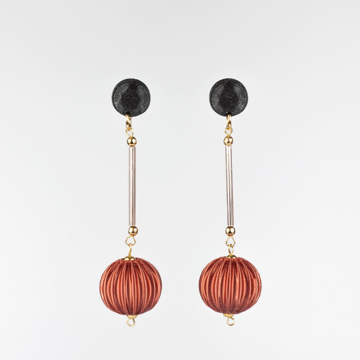 Cassid Copper Color Earrings