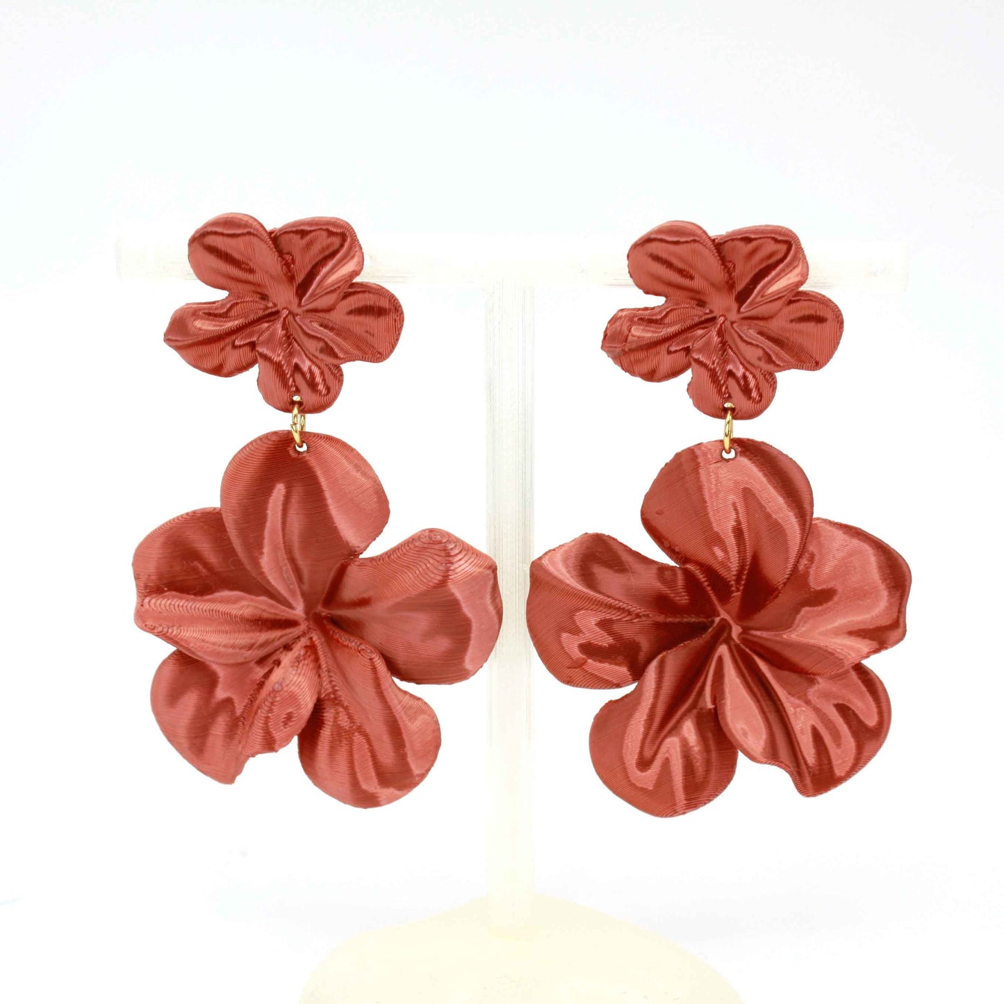 Pendientes Gran Hibis Color Cooper.
