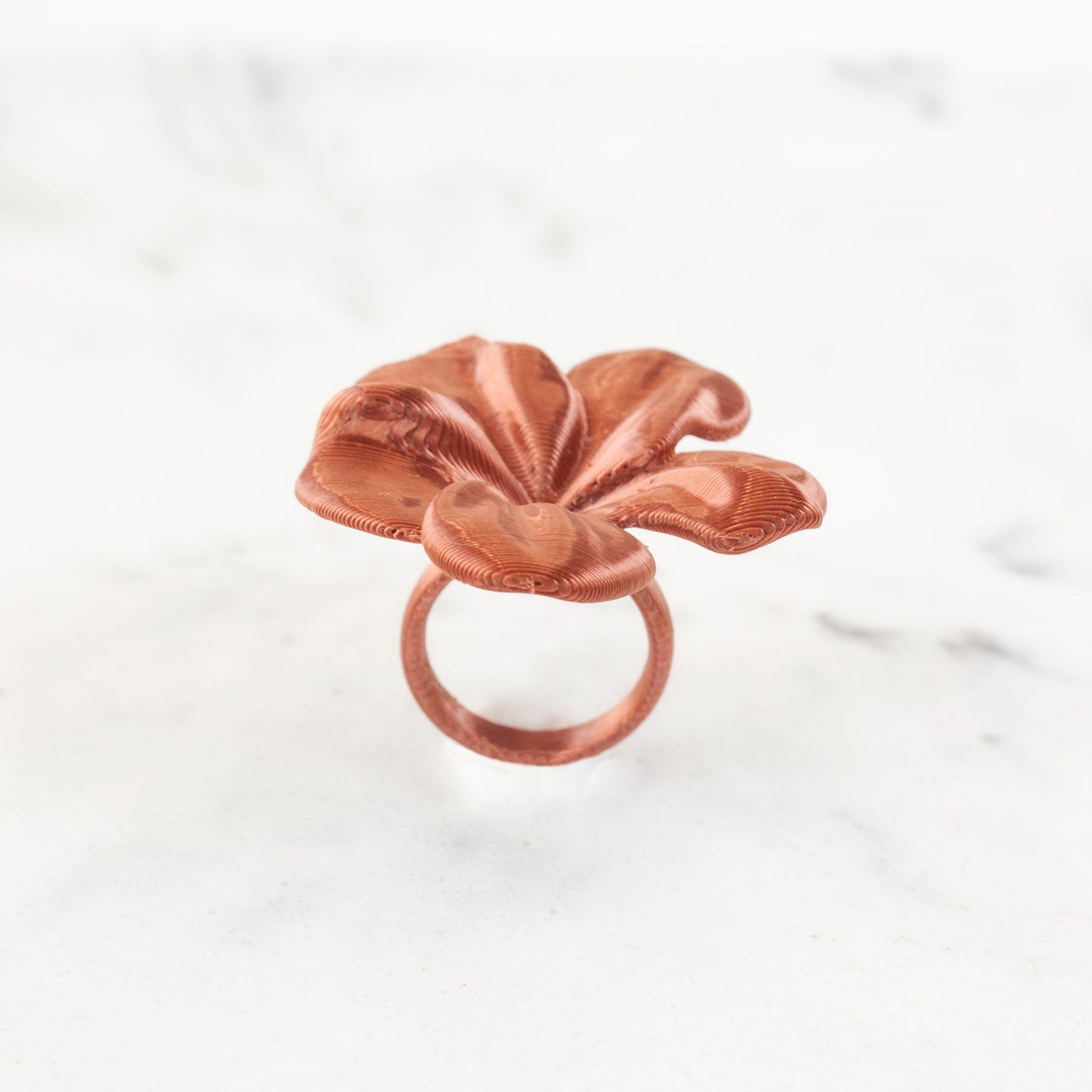 Anillo Hibis color Cooper