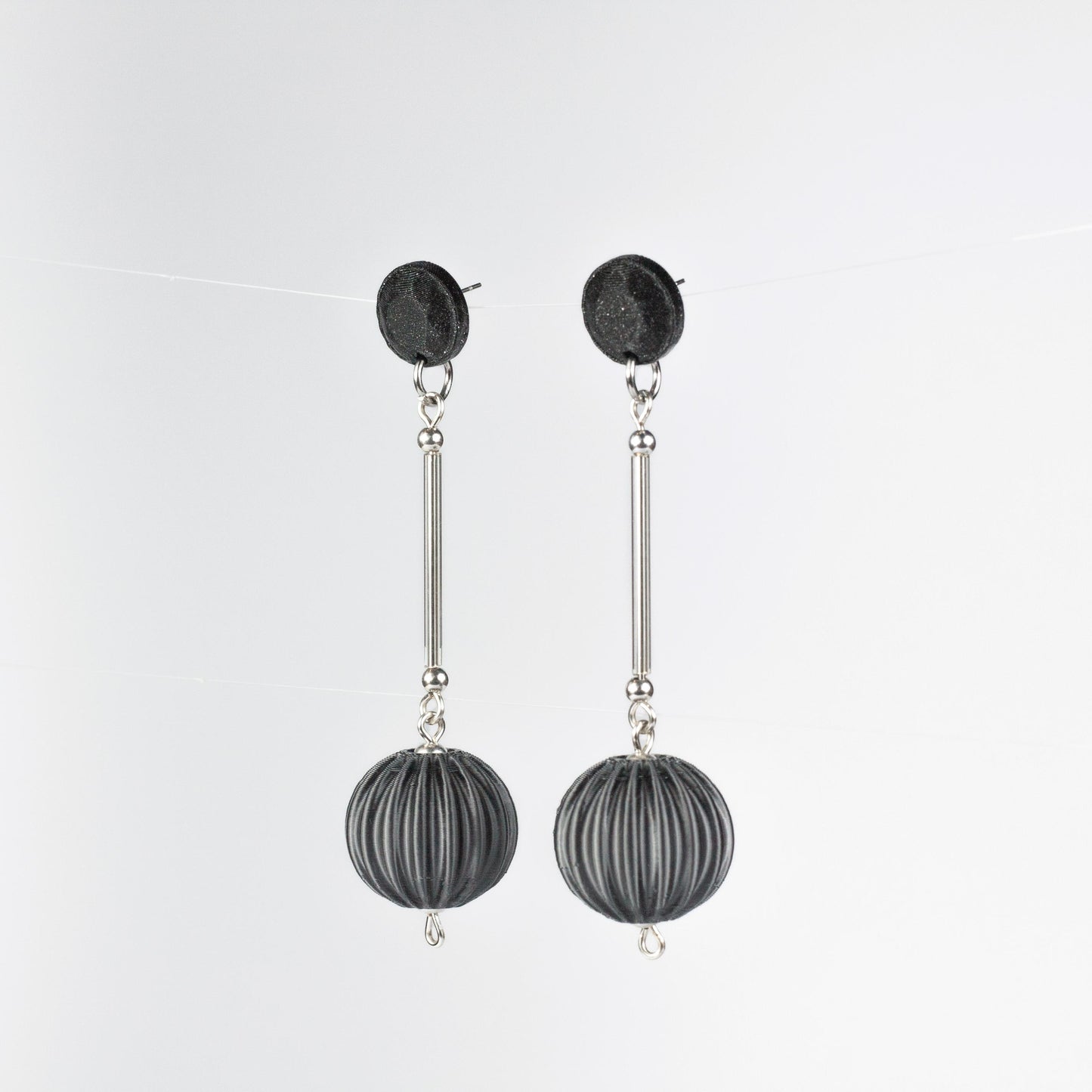Cassid Graphite Color Earrings