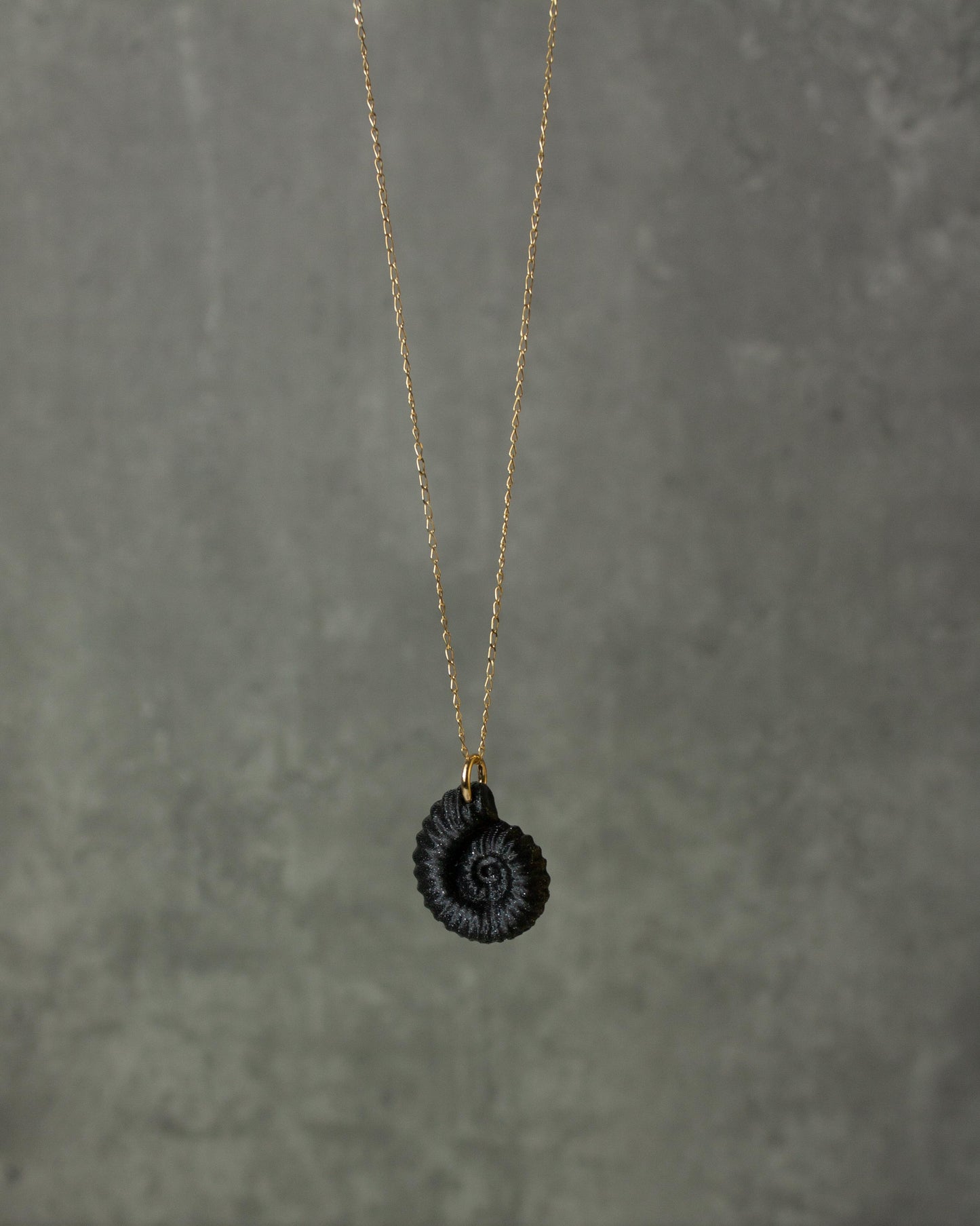 Colgante Amonites Black