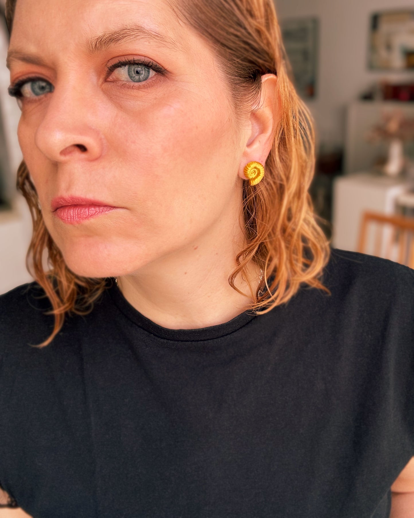 Pendientes Brisa dorado
