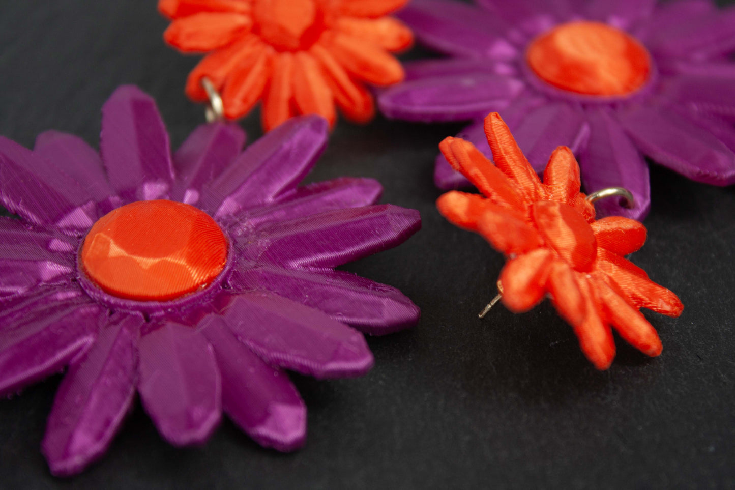 Pendientes Marguerite Ciclamen