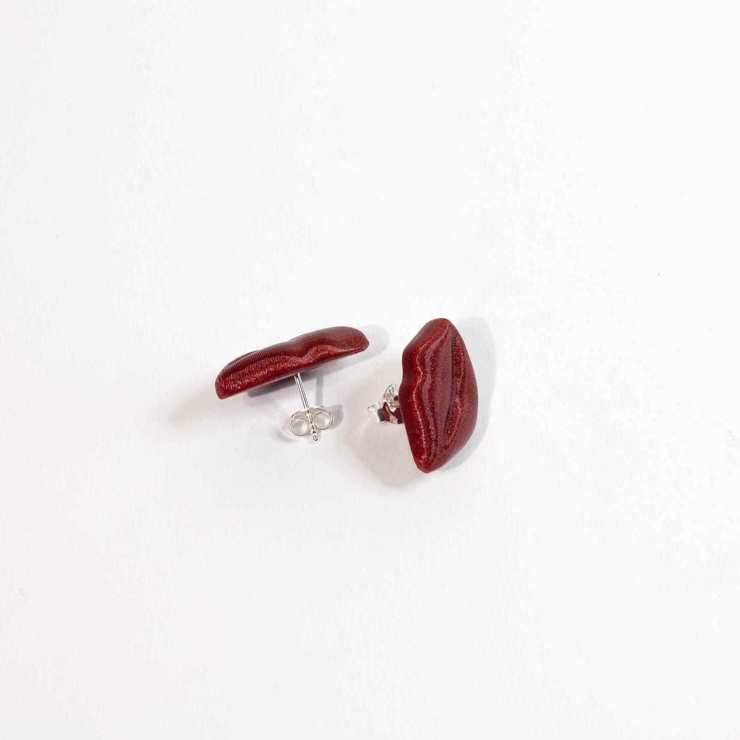 Pendientes KISSES Rojo Oscuro
