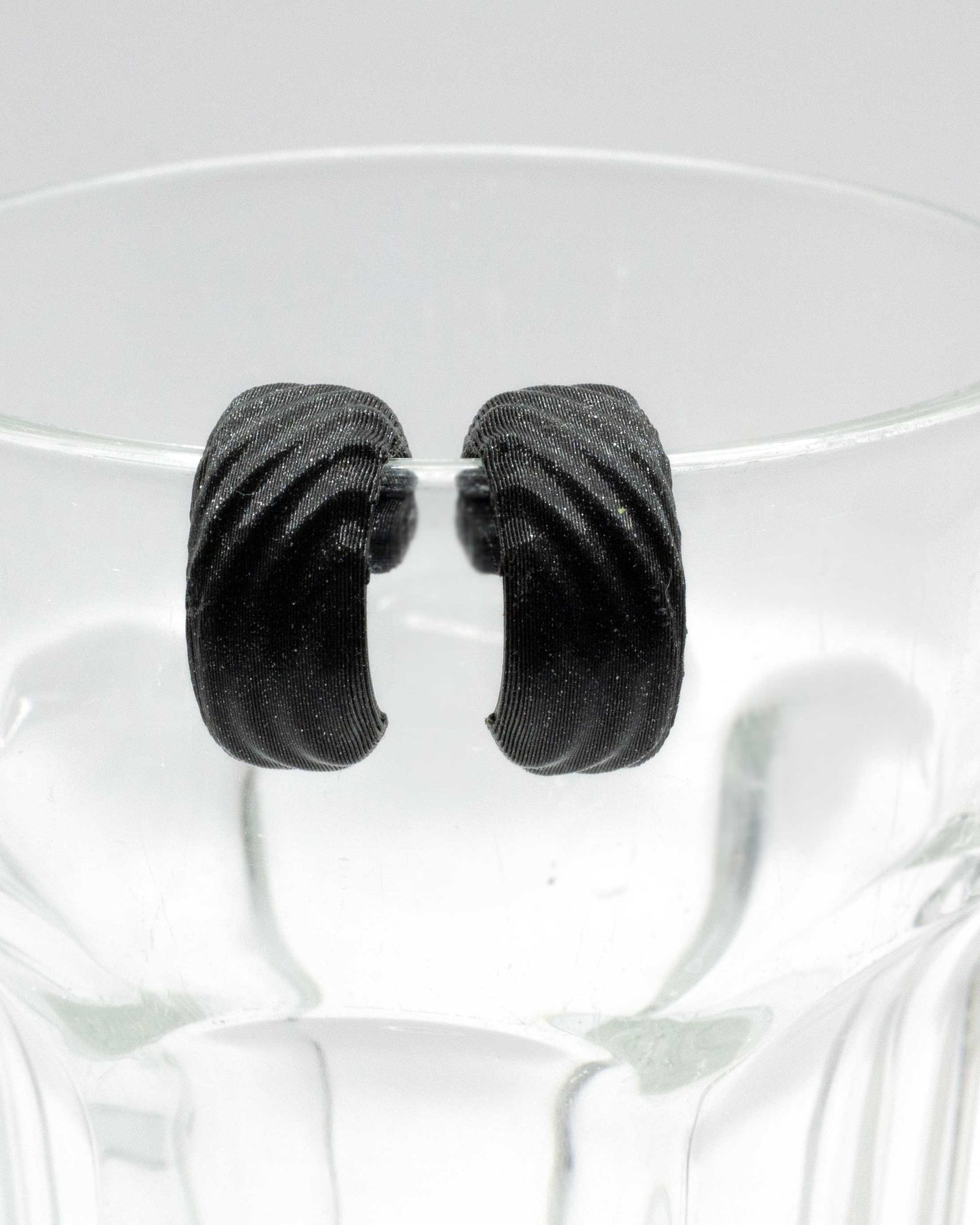Aros Mini en Negro