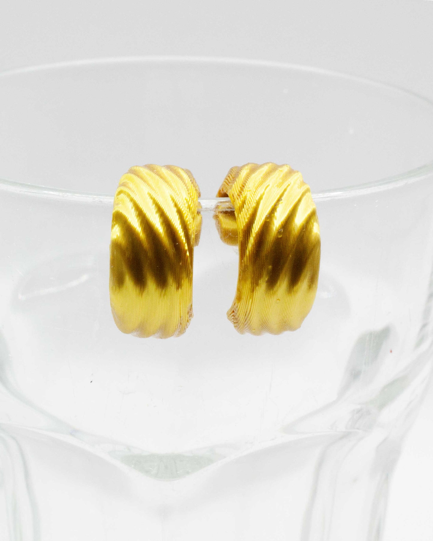 Aros Mini en Dorado