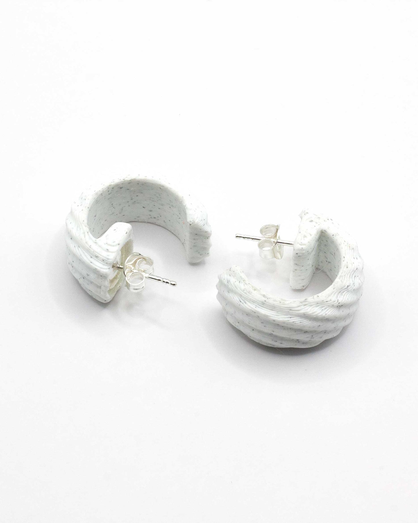 Aros Mini en Blanco Mármol