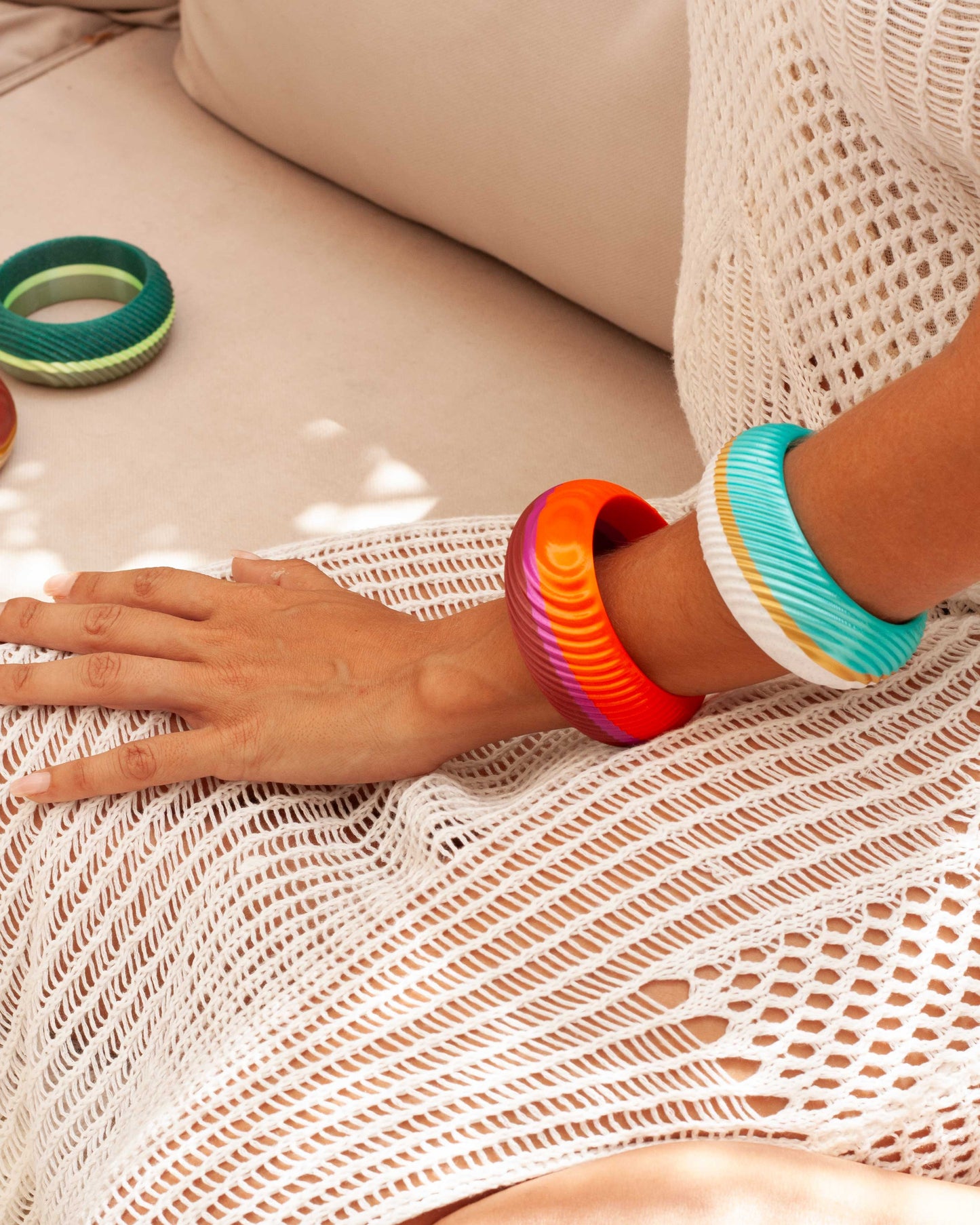 Brazalete Tricolor Espuma de Mar