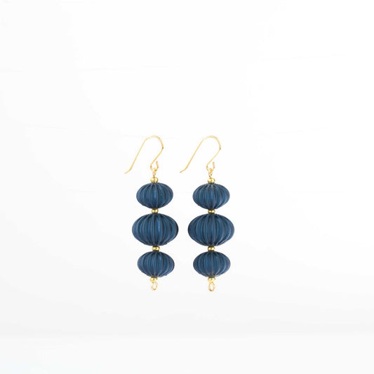 Pendientes Camaro Azul Noche