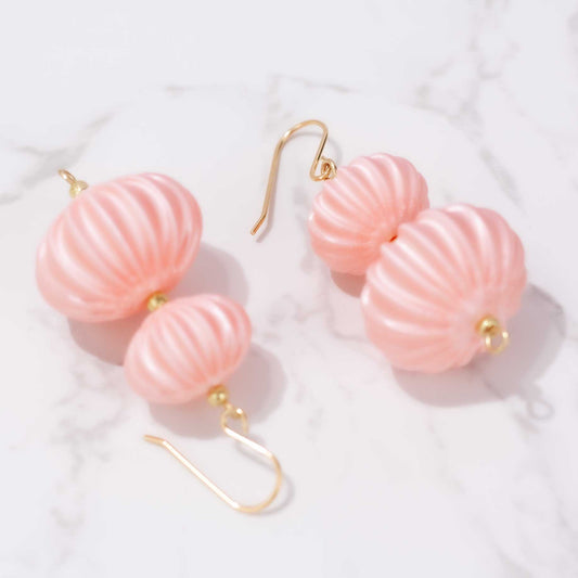 Pendientes Boletia Rosa Palo