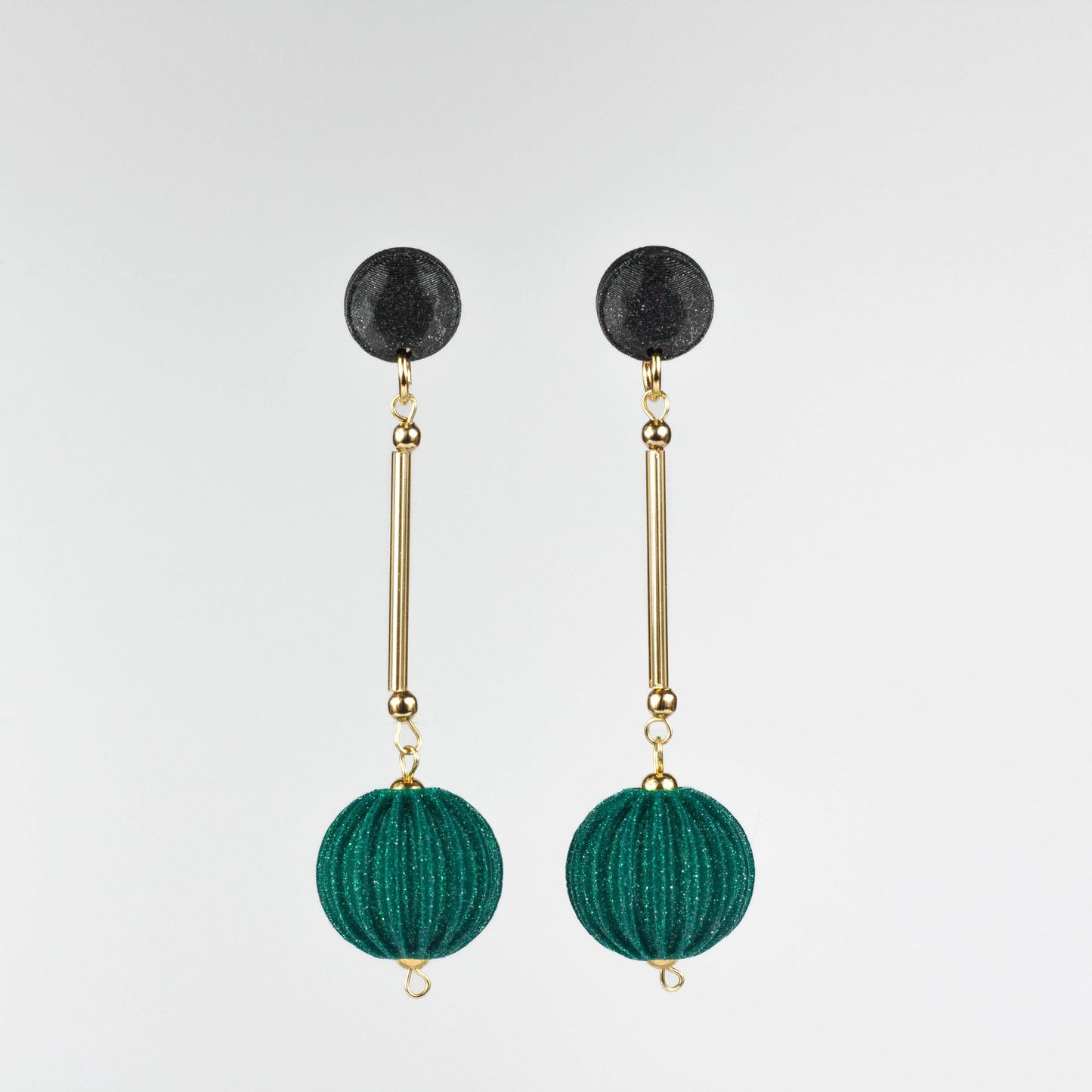 Cassid Emerald Green Earrings