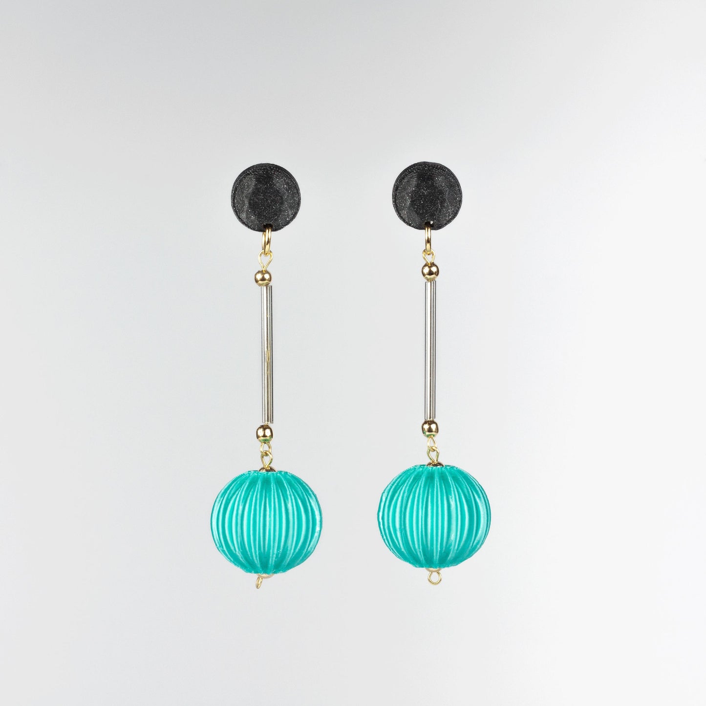 Pendientes Cassid Color Turquesa