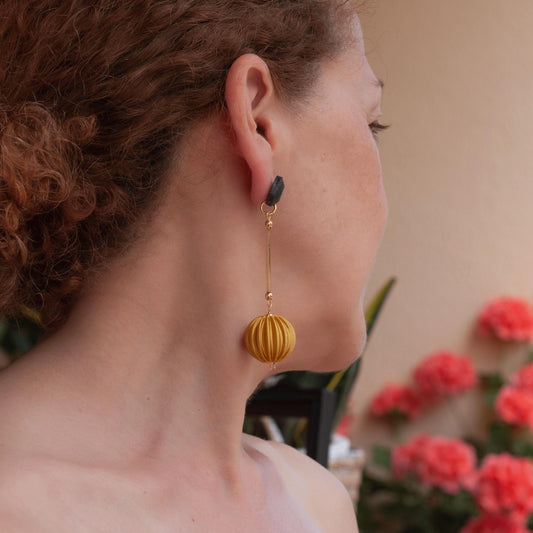 Cassid Gold Color Earrings