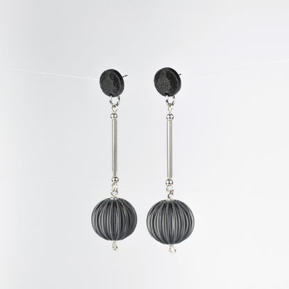 Cassid Graphite Color Earrings