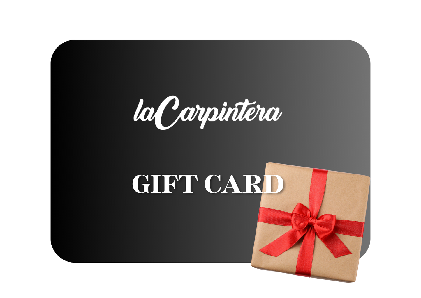 Tarjeta regalo de la Carpintera