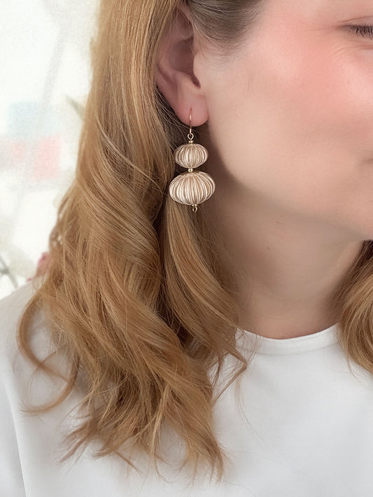 Pendientes Boletia Champán