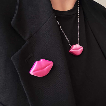 Colgante Bésame Rosa Pink