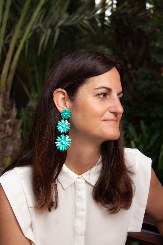 Pendientes Triana Turquesa