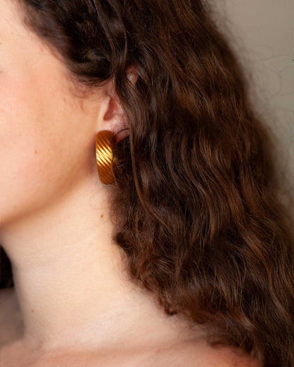 Aros Midi color Dorado