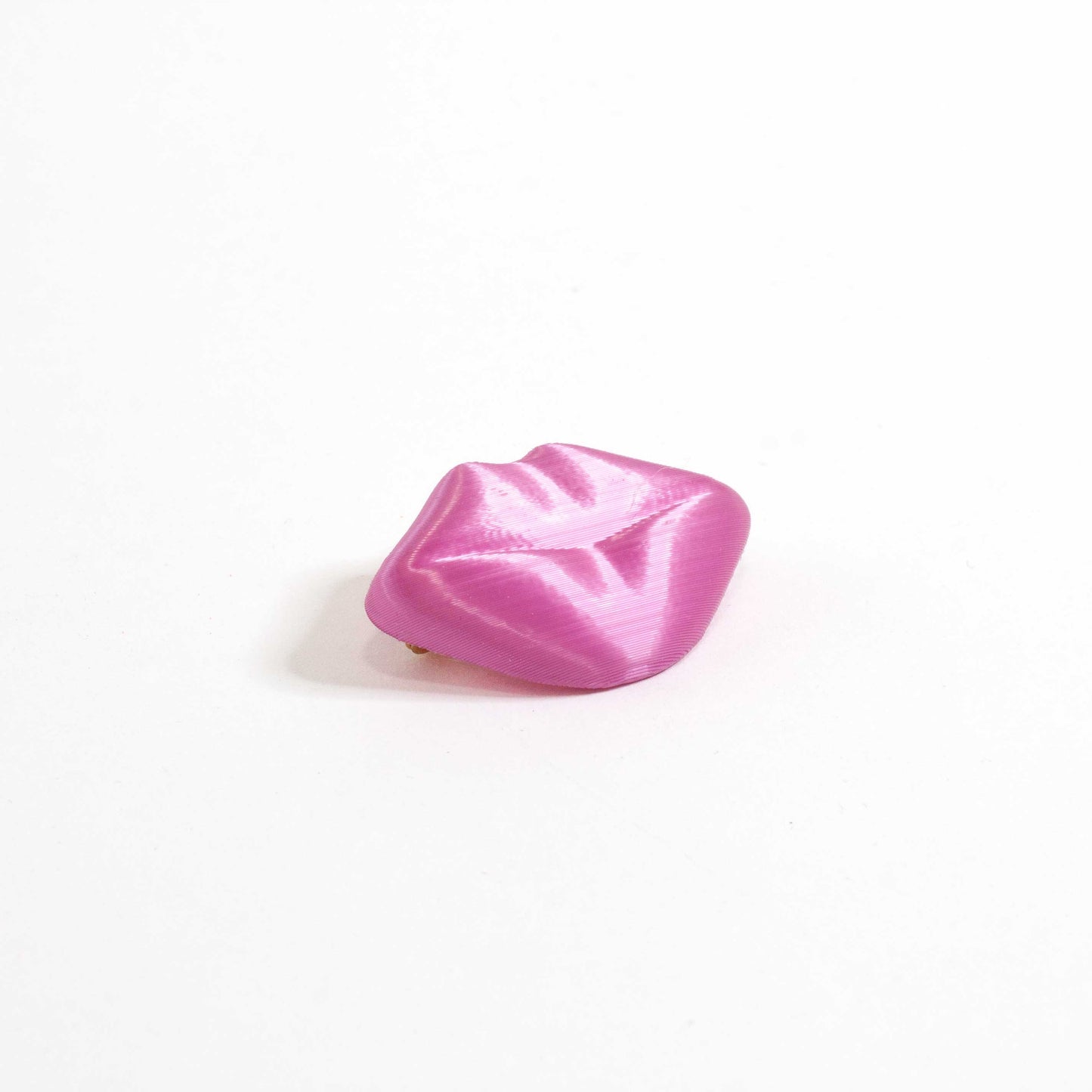 Custom-made 3D printed Cooper Hibis flower ring, available in various colors.