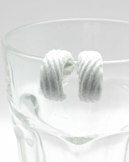 Aros Mini en Blanco Mármol
