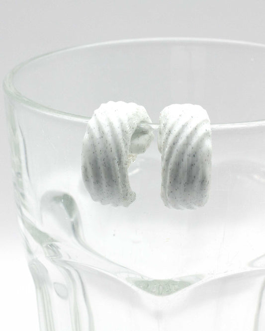 Aros Mini en Blanco Mármol