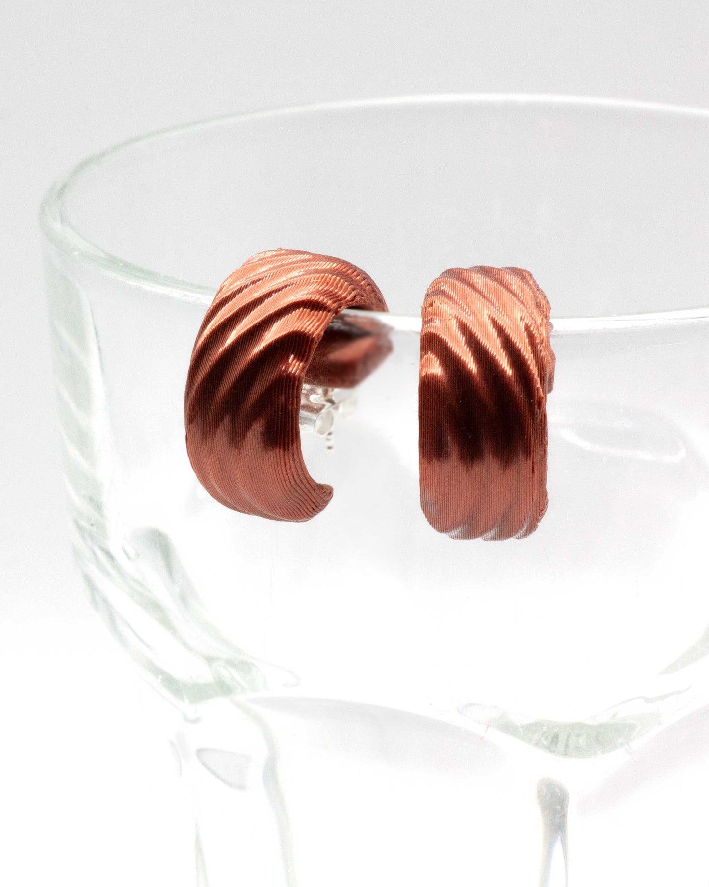 Aros Mini en color Cobre