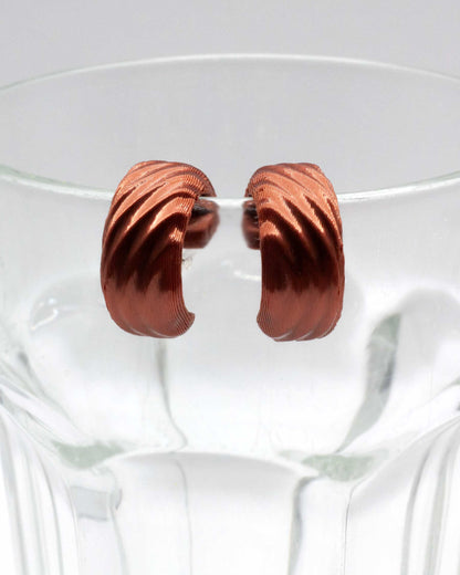 Aros Mini en color Cobre