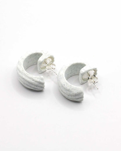 Aros Mini en Blanco Mármol