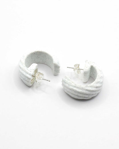Aros Mini en Blanco Mármol