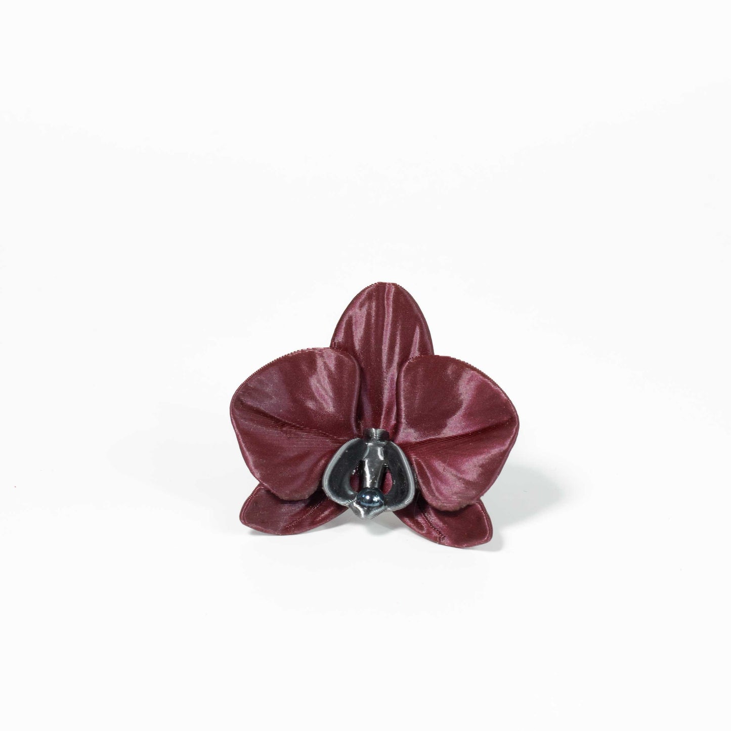 Anillo Orchis Calyx Burgundy