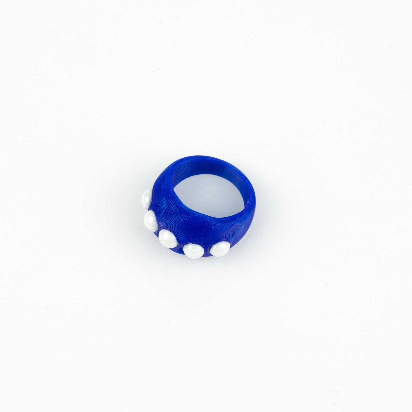 Anillo Alba Azul Eléctrico
