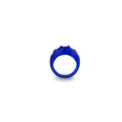 Anillo Alba Azul Eléctrico