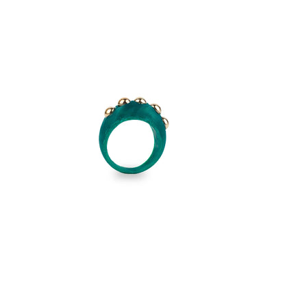 Anillo Alba Verde Jade