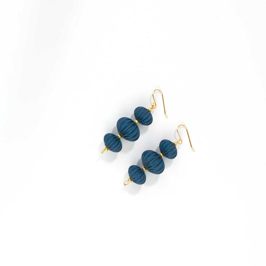 Pendientes Camaro Azul Noche
