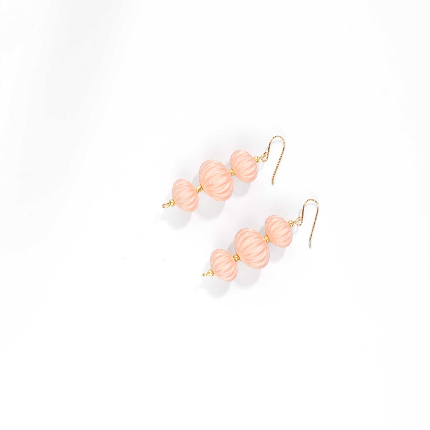Pendientes Camaro Rosa Palo