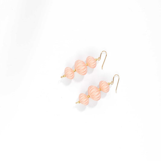 Pendientes Camaro Rosa Palo