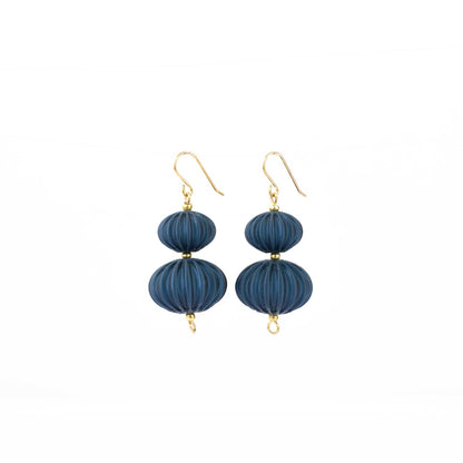 Pendientes Boletia Azul noche
