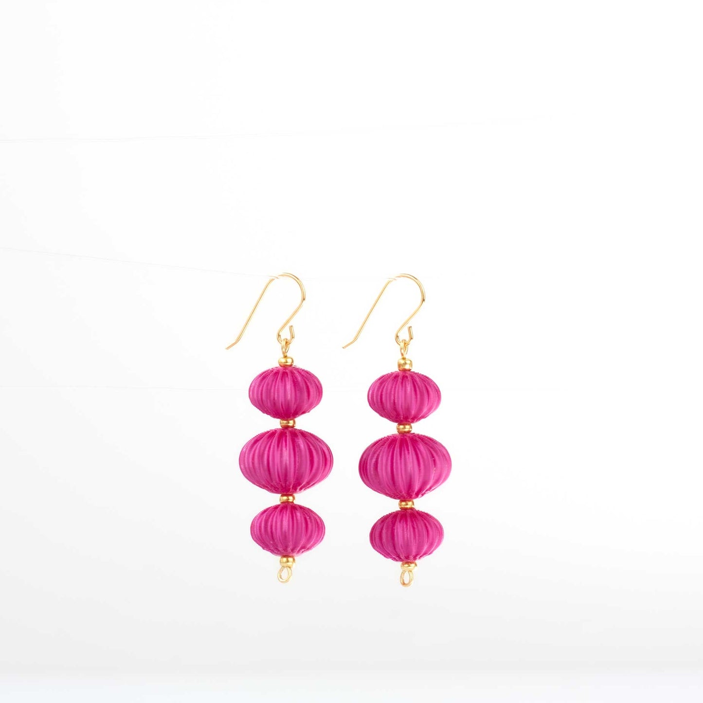Pendientes Camaro Fucsia