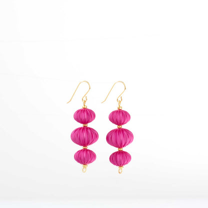 Pendientes Camaro Fucsia