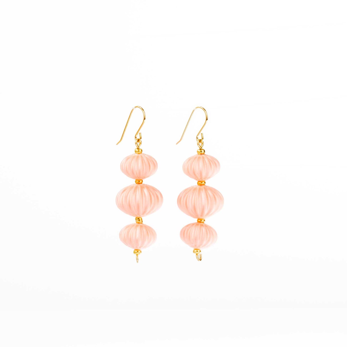 Pendientes Camaro Rosa Palo