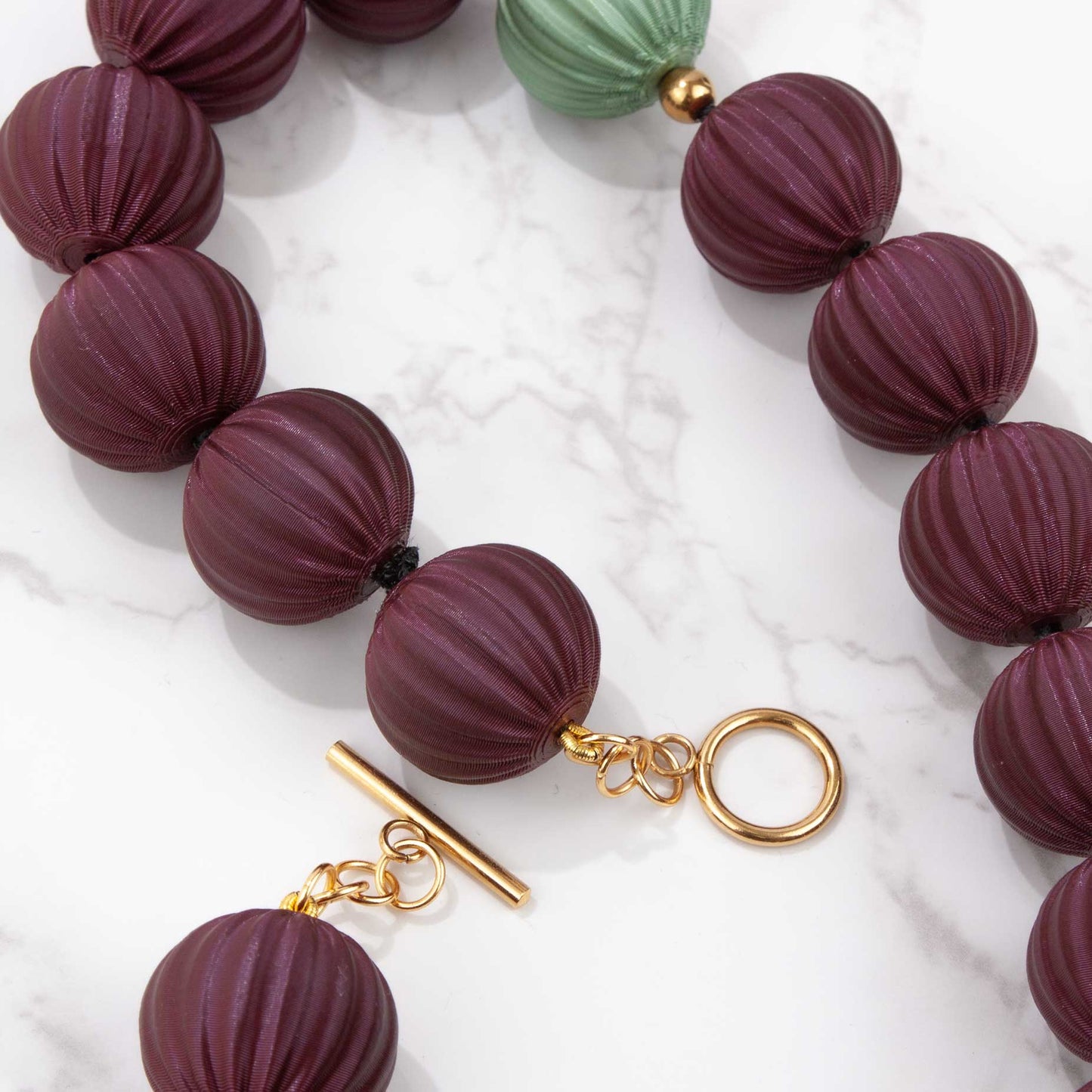 Collar Orba Burgundy