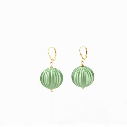 Pendientes Luma Verde Salvia