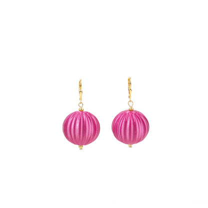 Pendientes Luma Fucsia