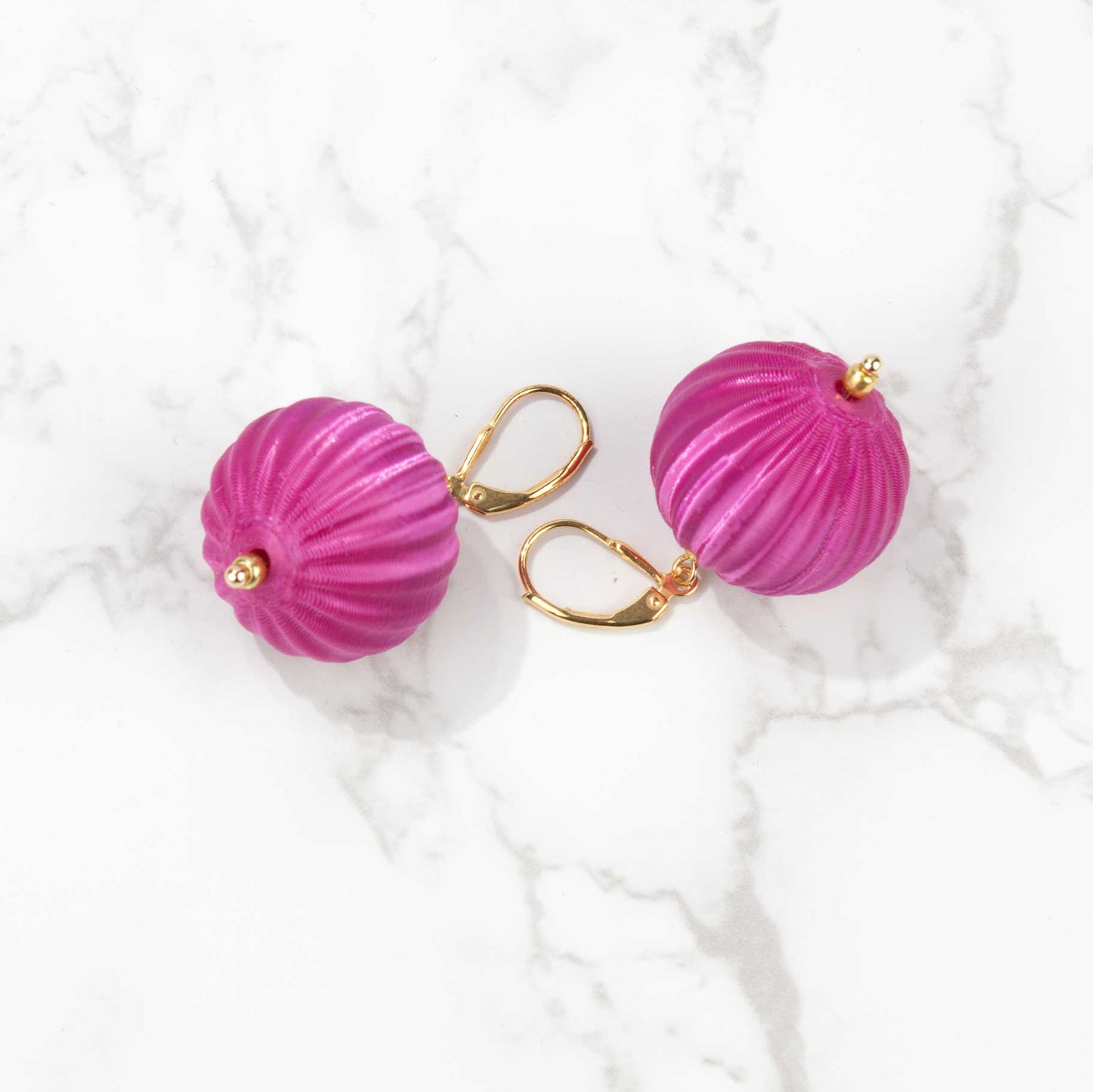 Pendientes Luma Fucsia