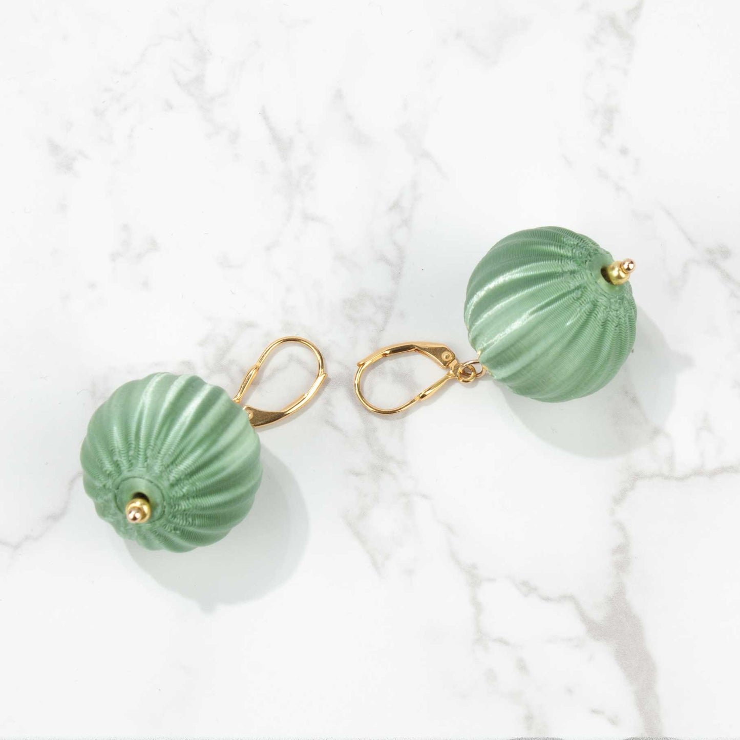 Pendientes Luma Verde Salvia