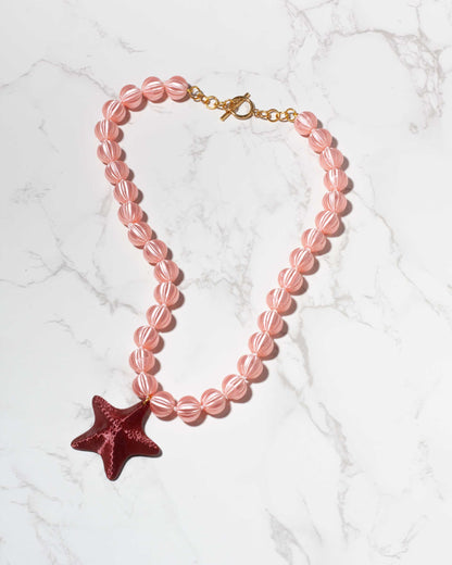 Collar Marea Rosada