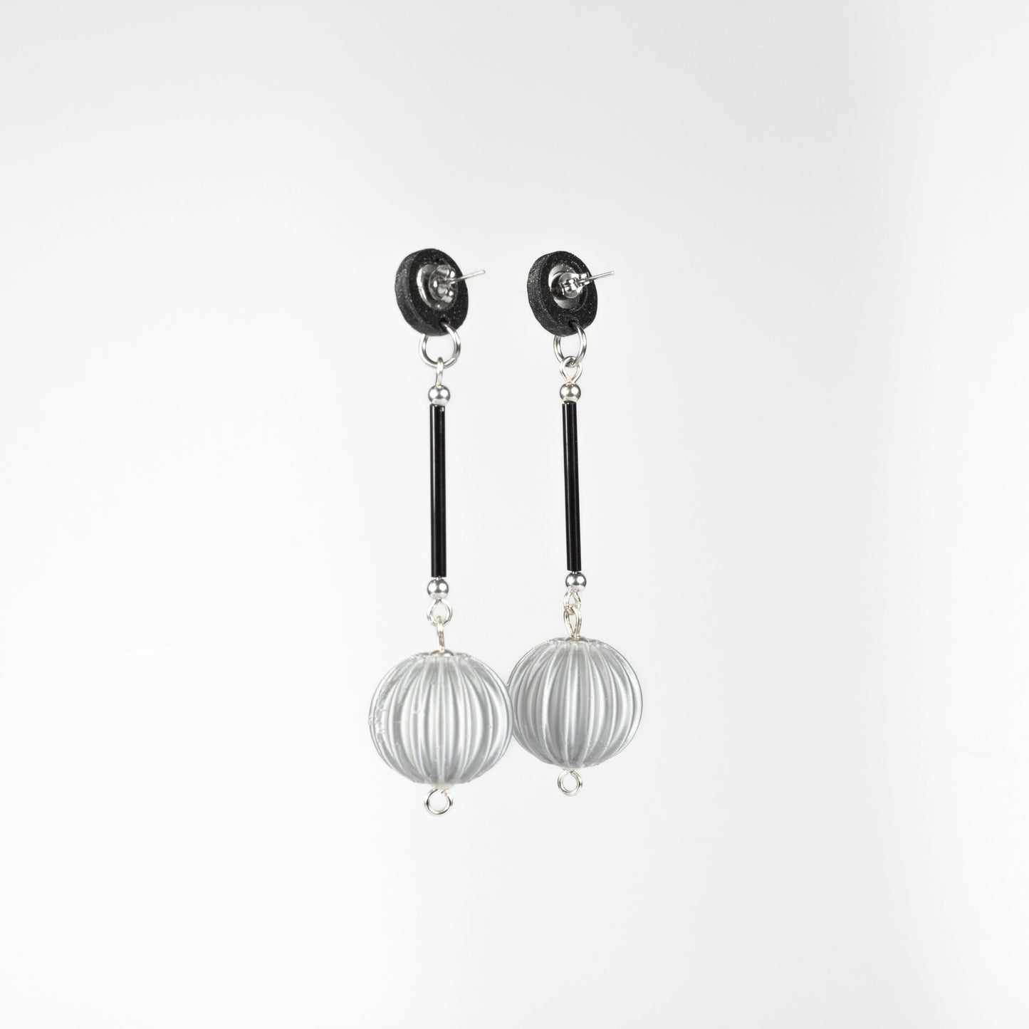 Cassid Color Silver Earrings