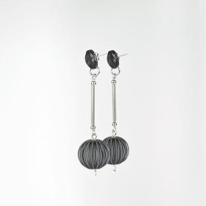 Cassid Graphite Color Earrings