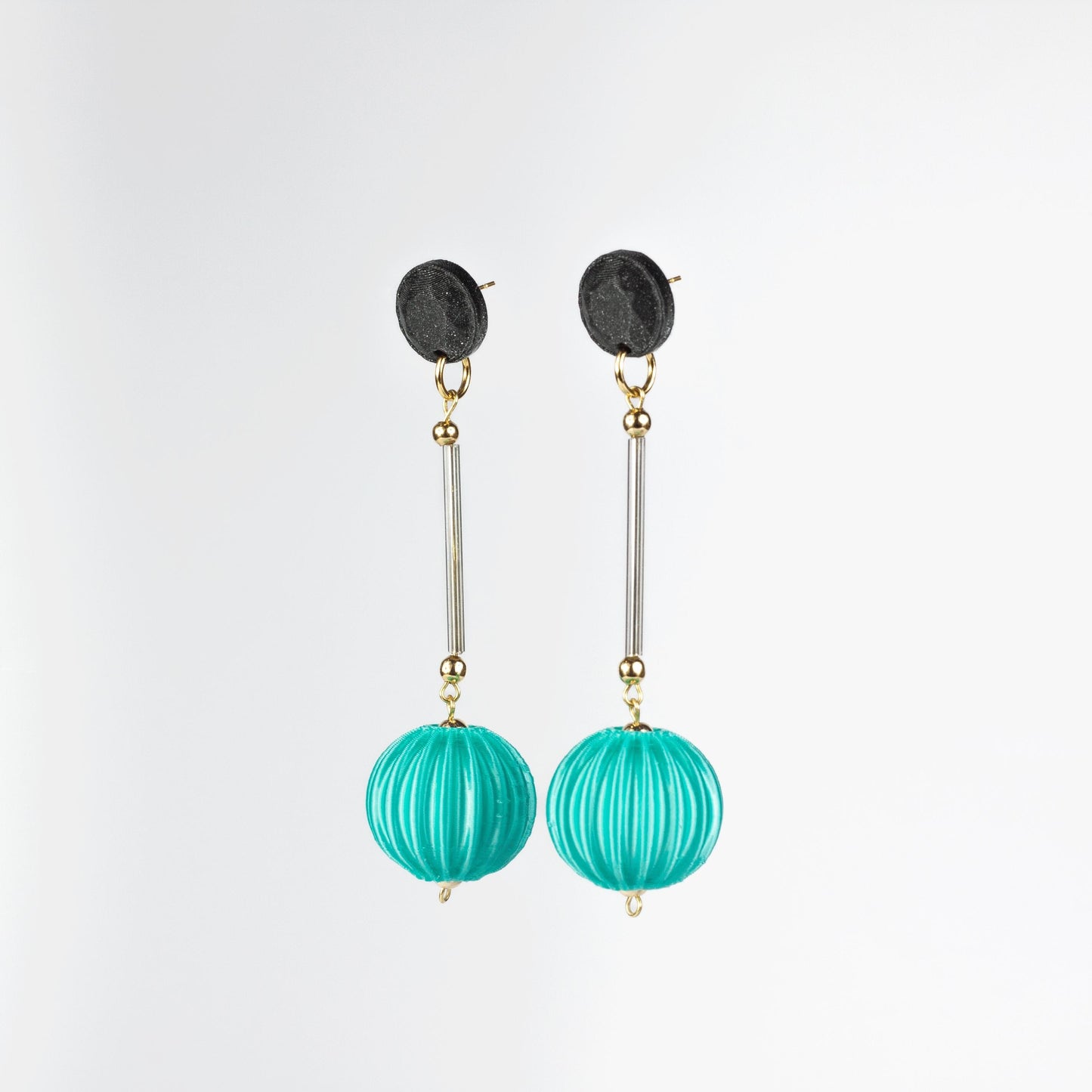 Pendientes Cassid Color Turquesa